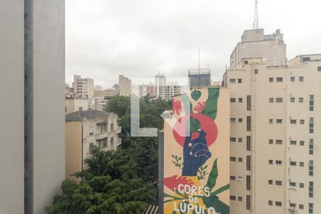 Vista do Quarto de apartamento para alugar com 1 quarto, 38m² em Vila Buarque, São Paulo
