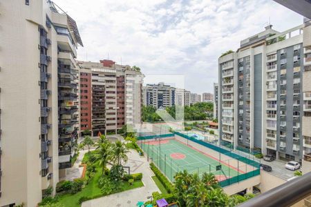 Varanda Vista de apartamento à venda com 4 quartos, 125m² em Barra da Tijuca, Rio de Janeiro