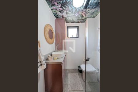 Banheiro de kitnet/studio para alugar com 1 quarto, 34m² em Consolação, São Paulo