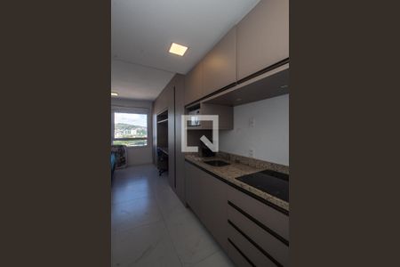 Sala/Cozinha de apartamento à venda com 1 quarto, 26m² em Partenon, Porto Alegre