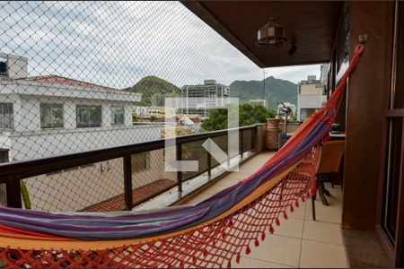 Varanda  de apartamento à venda com 4 quartos, 120m² em Recreio dos Bandeirantes, Rio de Janeiro