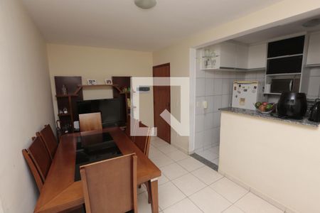 Sala de apartamento à venda com 3 quartos, 64m² em Diamante, Belo Horizonte