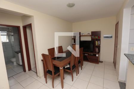 Sala de apartamento à venda com 3 quartos, 64m² em Diamante, Belo Horizonte