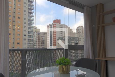 Vista de kitnet/studio para alugar com 1 quarto, 24m² em Pinheiros, São Paulo