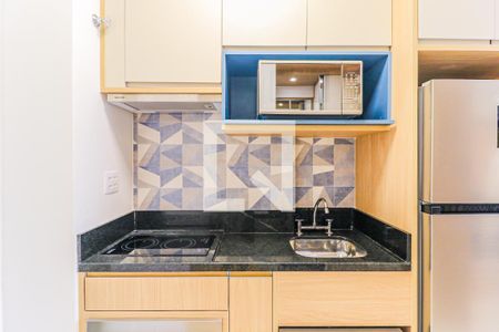 Studio para alugar com 21m², 1 quarto e sem vaga Studio para alugar com 21m², 1 quarto e sem vagaCozinha