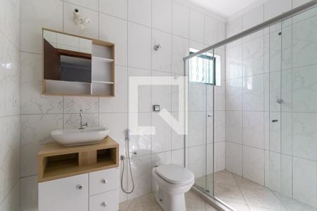 Banheiro da suíte de casa à venda com 3 quartos, 180m² em Conjunto Habitacional Vila Santana (sousas), Campinas