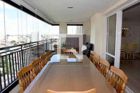 Varanda gourmet de apartamento à venda com 3 quartos, 160m² em Jardim Marajoara, São Paulo