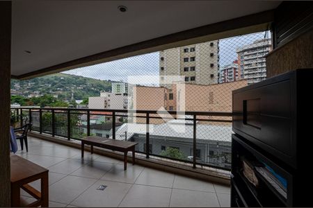 Varanda  de apartamento à venda com 2 quartos, 105m² em Vital Brasil, Niterói