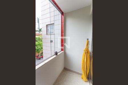 Varanda da Sala de apartamento à venda com 2 quartos, 75m² em Grajaú, Belo Horizonte