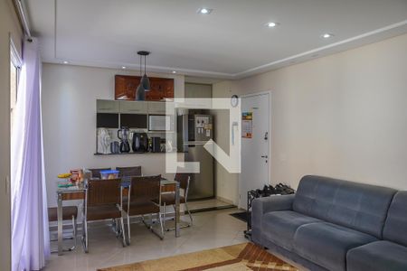 Sala de apartamento para alugar com 3 quartos, 82m² em Vila Planalto, São Bernardo do Campo