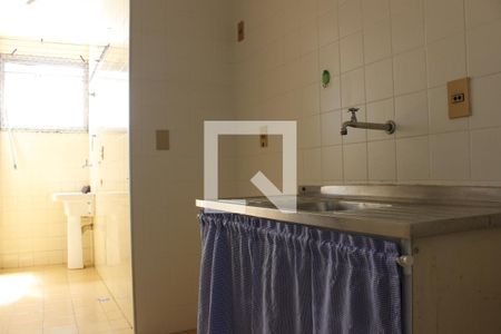 Cozinha de apartamento à venda com 1 quarto, 47m² em Botafogo, Campinas