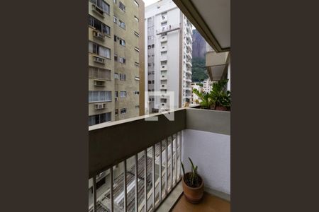 Varanda da suíte  de apartamento à venda com 2 quartos, 77m² em Lagoa, Rio de Janeiro