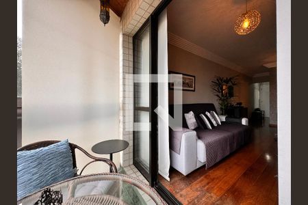 Sacada de apartamento à venda com 3 quartos, 95m² em Vila Valparaíso, Santo André