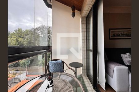 Sacada de apartamento à venda com 3 quartos, 95m² em Vila Valparaíso, Santo André