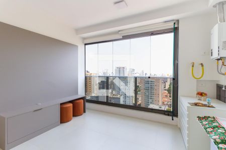 Sala -Cozinha  de apartamento para alugar com 1 quarto, 38m² em Vila Mariana, São Paulo