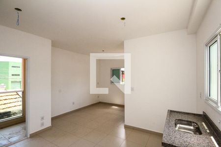 Cozinha de apartamento para alugar com 1 quarto, 38m² em Quinta da Paineira, São Paulo