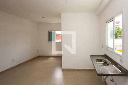 Cozinha de apartamento para alugar com 1 quarto, 38m² em Quinta da Paineira, São Paulo