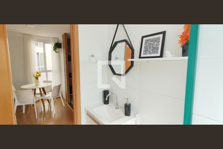 Apartamento para alugar com 44m², 2 quartos e 1 vaga Apartamento para alugar com 44m², 2 quartos e 1 vagaBanheiro