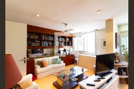 Detalhe da sala  de apartamento à venda com 2 quartos, 110m² em Leblon, Rio de Janeiro