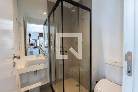 Studio para alugar com 20m², 1 quarto e sem vaga Studio para alugar com 20m², 1 quarto e sem vagaBanheiro