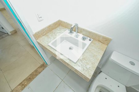 Apartamento para alugar com 134m², 3 quartos e 2 vagasDetalhe Banheiro Corredor 