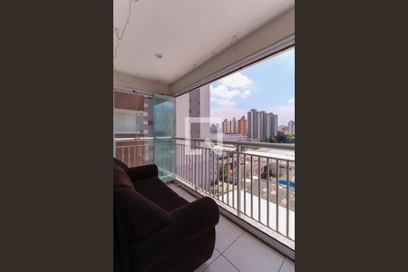Varanda de apartamento à venda com 1 quarto, 47m² em Brás, São Paulo