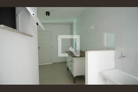 Cozinha e Área de Serviço de kitnet/studio à venda com 1 quarto, 33m² em Vila Nivi, São Paulo
