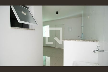 Cozinha e Área de Serviço de kitnet/studio à venda com 1 quarto, 33m² em Vila Nivi, São Paulo