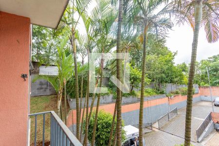 Varanda da sala  de apartamento à venda com 2 quartos, 56m² em Taboão, Diadema