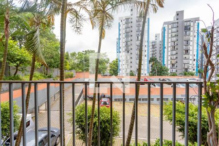 Varanda da sala  de apartamento à venda com 2 quartos, 56m² em Taboão, Diadema