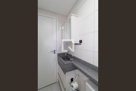 Banheiro de kitnet/studio para alugar com 1 quarto, 31m² em Tatuapé, São Paulo