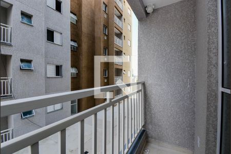 Varanda da Sala de apartamento para alugar com 1 quarto, 36m² em Jardim do Triunfo, Guarulhos