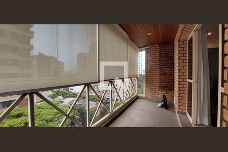 Varanda Sala estar de apartamento para alugar com 4 quartos, 335m² em Jardim, Santo André