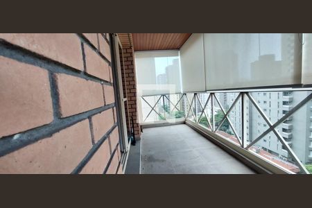 Varanda Sala estar de apartamento para alugar com 4 quartos, 335m² em Jardim, Santo André