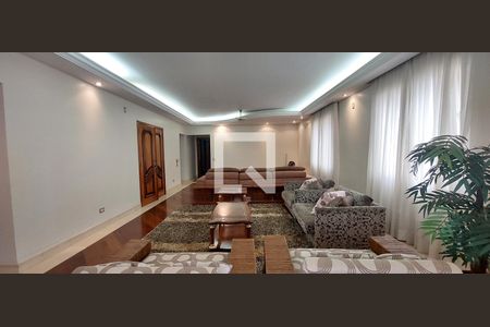 Sala estar de apartamento para alugar com 4 quartos, 335m² em Jardim, Santo André
