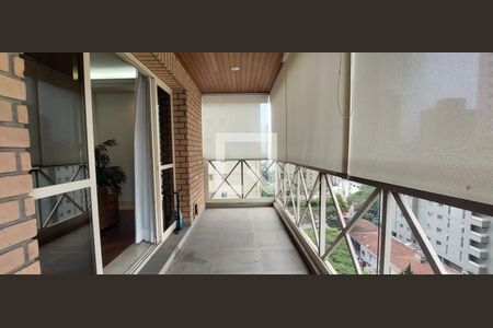 Varanda Sala estar de apartamento para alugar com 4 quartos, 335m² em Jardim, Santo André