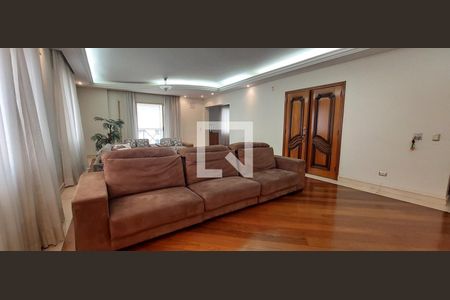 Sala estar de apartamento para alugar com 4 quartos, 335m² em Jardim, Santo André