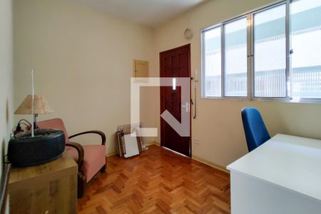 Sala de apartamento para alugar com 1 quarto, 40m² em Boqueirão, Praia Grande