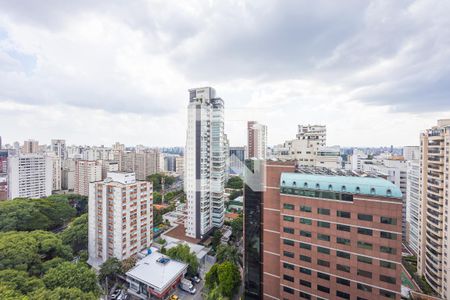 Vista da Varanda de apartamento à venda com 1 quarto, 64m² em Paraíso, São Paulo