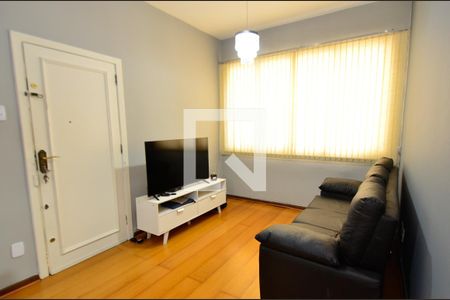 Sala de apartamento à venda com 2 quartos, 75m² em Boa Viagem, Belo Horizonte