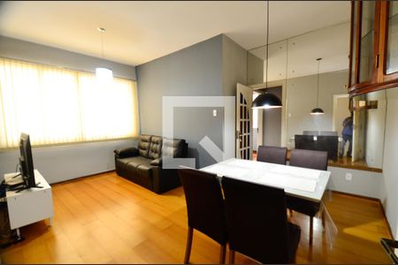 Sala de apartamento à venda com 2 quartos, 75m² em Boa Viagem, Belo Horizonte