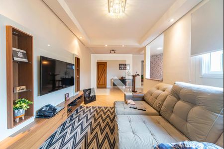 Sala de apartamento à venda com 2 quartos, 69m² em Vila Pires, Santo André