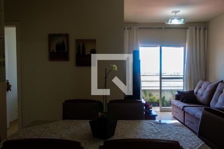 SALA DE JANTAR de apartamento à venda com 3 quartos, 76m² em Mansões Santo Antônio, Campinas