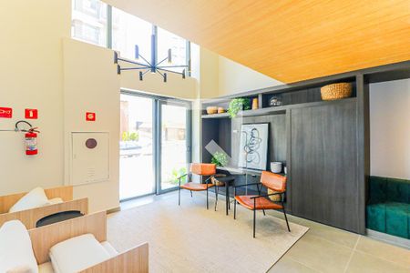 Studio à venda com 25m², 1 quarto e sem vagaCo woking