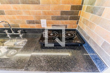 Studio à venda com 25m², 1 quarto e sem vagaCozinha