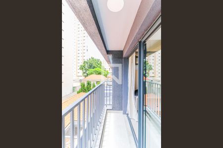 Studio à venda com 25m², 1 quarto e sem vagaVaranda