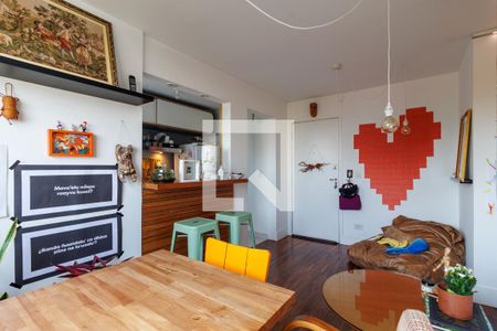Sala de apartamento à venda com 2 quartos, 53m² em Fazenda Morumbi, São Paulo
