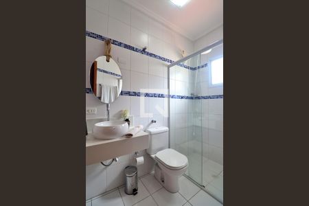 Suíte 1 - Banheiro de casa à venda com 3 quartos, 166m² em Vila Camilopolis, Santo André