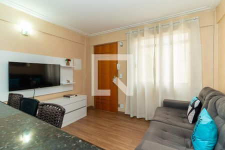 Sala de apartamento à venda com 2 quartos, 50m² em Jardim Redil, São Paulo