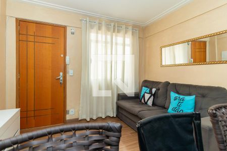 Sala de apartamento à venda com 2 quartos, 50m² em Jardim Redil, São Paulo